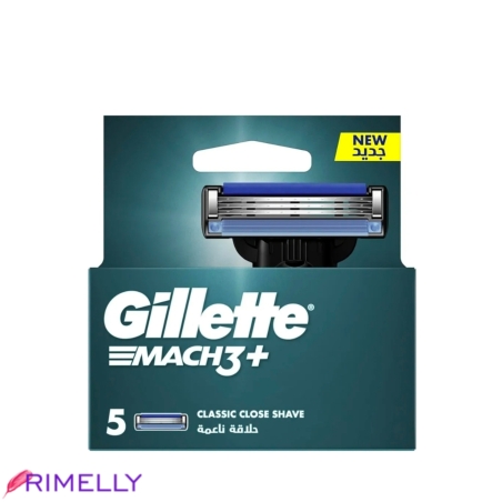 تیغ یدک ژیلت مدل Gillette Mach 3 (بسته 5 عددی)